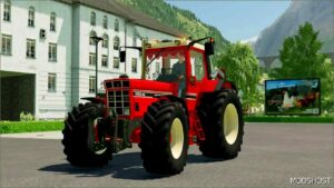 FS22 International Tractor Mod: Case IH International 1455XL Edited V1.1 (Featured)