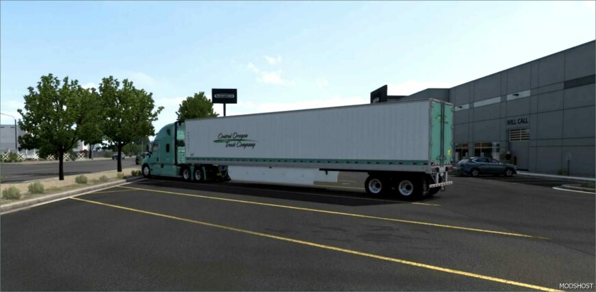 ATS Mod: SCS Trailer Skin53 Central Oregon 1.51 (Featured)