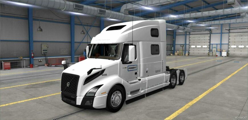 ATS Volvo Mod: Penske Skin Volvo 860 1.51 (Featured)