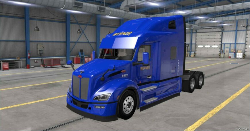 ATS Mod: Ruda 579Pete Werner Skin 1.51 (Featured)