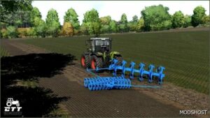 FS22 Implement Mod: Plow with Roller (Featured)