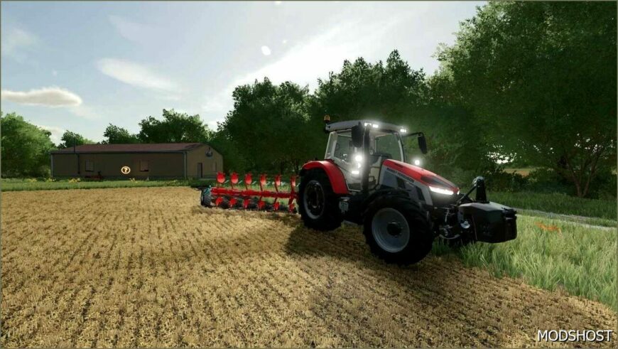 FS22 Massey Ferguson Tractor Mod: 5S Series V1.0.0.1 (Featured)