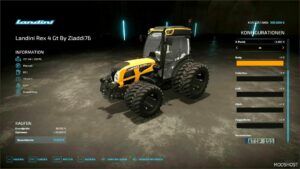 FS22 Tractor Mod: Landini REX 4 GT (Image #2)