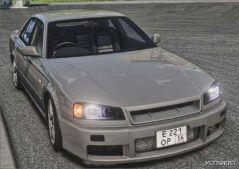 BeamNG Nissan Car Mod: Skyline ER34 0.33 (Featured)