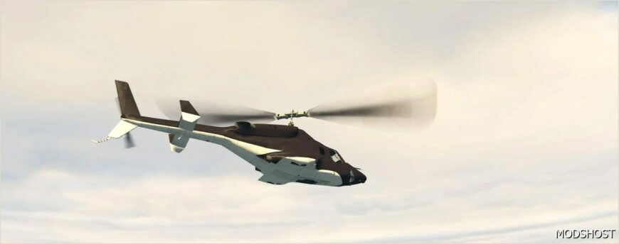 GTA 5 Aircraft Mod: The Airwolf Movie Add-On V3.0 (Featured)