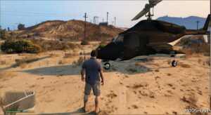 GTA 5 Aircraft Mod: The Airwolf Movie Add-On V3.0 (Image #3)