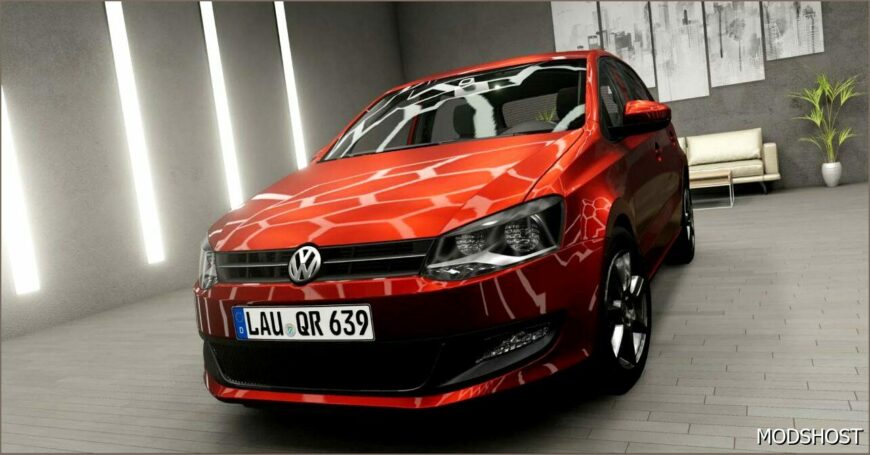 BeamNG Volkswagen Car Mod: Polo R6 V2.0 0.33 (Featured)