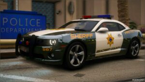 GTA 5 Chevrolet Vehicle Mod: Nfshp: 2010 Chevrolet Camaro SS Scpd Add-On | NON ELS | Sounds | Template (Image #6)