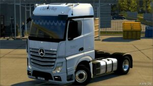 ETS2 Mercedes-Benz Mod: Mercedes Benz Actros Charter WAY Skin (Image #2)