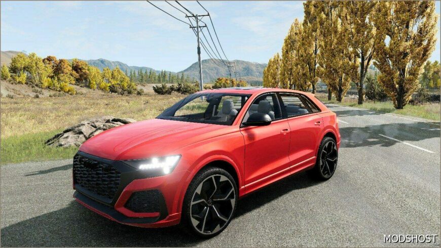 BeamNG SUV Car Mod: Audi RS Q8 (New) 0.33 (Featured)