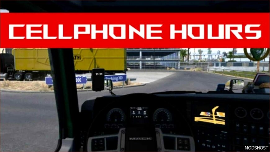 ATS Mod: Cellphone Hours V1.5 (Featured)