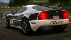 GTA 5 Alfa Romeo Vehicle Mod: Nfshp: 2007 Alfa Romeo 8C Competizione Scpd Add-On | NON ELS | Sounds | Template (Image #3)