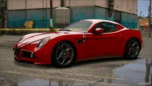 GTA 5 Alfa Romeo Vehicle Mod: Nfshp: 2007 Alfa Romeo 8C Competizione Add-On | Template (Image #3)