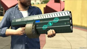 GTA 5 Mod: Alien Weapons Symbol (Image #2)