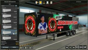 ETS2 Mod: Abdo IBN Egypt Games Trailer Skin 1.52 (Image #2)