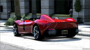 GTA 5 Ferrari Vehicle Mod: Monza SP1 (Image #3)