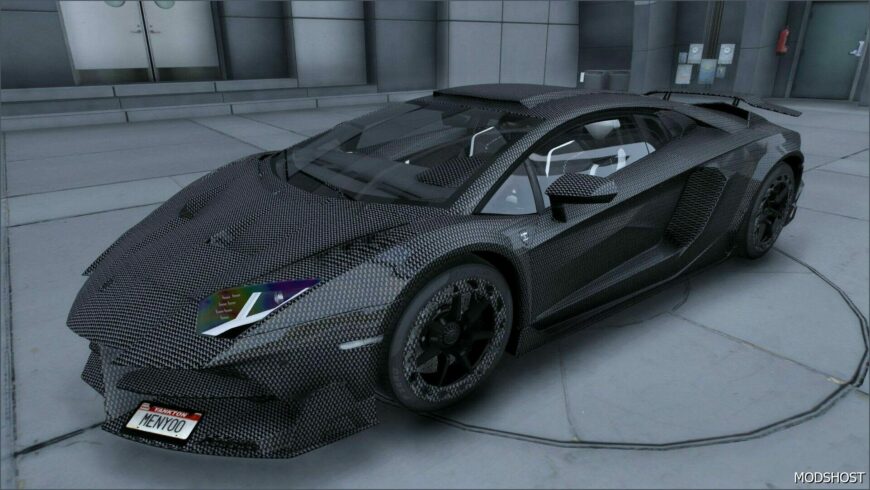 GTA 5 Lamborghini Vehicle Mod: Aventador Mansory (Featured)