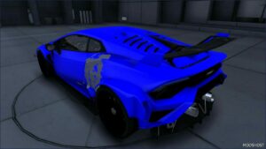 GTA 5 Lamborghini Vehicle Mod: 2020 Lamborghini Huracan STO Twin Turbo (Image #3)