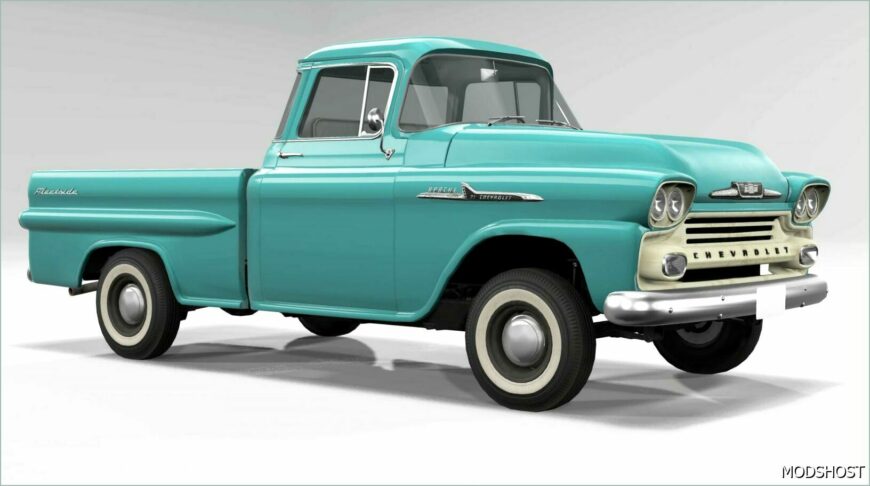 BeamNG Chevrolet Truck Mod: 1958 Chevrolet Apache 0.33.x 0.33 (Featured)