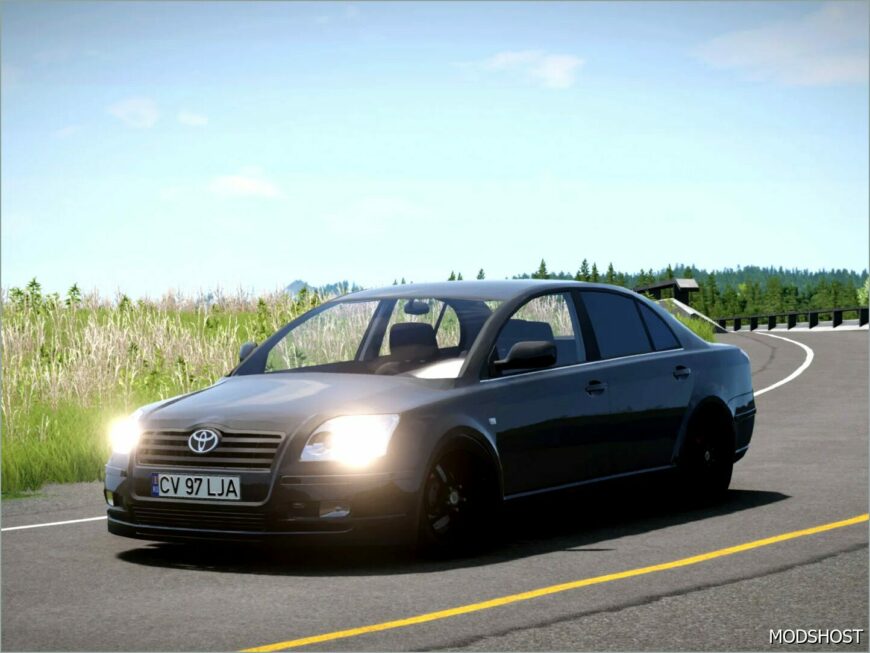 BeamNG Toyota Car Mod: Avensis (2003-2009) Release 0.33 (Featured)