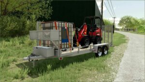 FS22 Mod: 2 Axle Mower Trailer (Image #2)