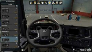 ETS2 Part Mod: Animated Steering Wheel 1.52 (Image #2)