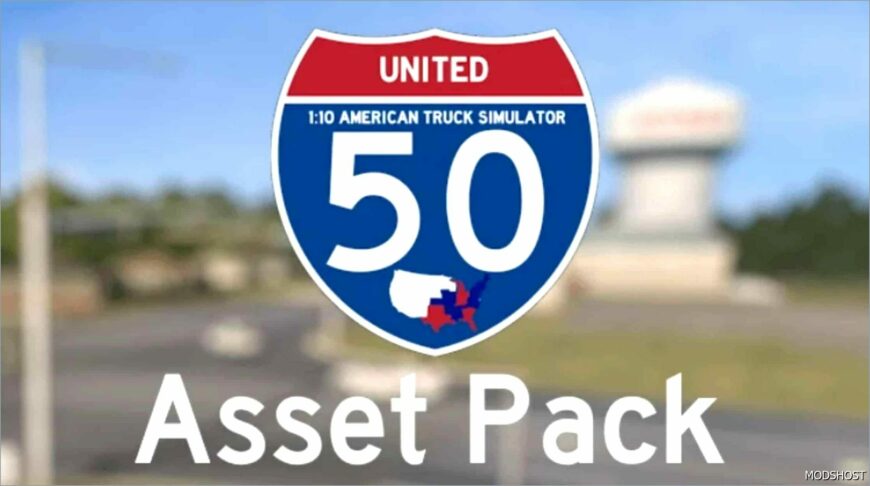 ATS Map Mod: 50 United Asset Pack (Featured)