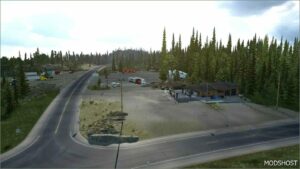 ETS2 ProMods Map Mod: Road Connection between Promods Canada and Alaska – North to The Future V0.2 1.52 (Image #2)