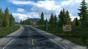 ETS2 ProMods Map Mod: Road Connection between Promods Canada and Alaska – North to The Future V0.2 1.52 (Image #3)