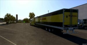 ATS Mod: SCS Trailer MY Flower Skin 1.51 (Image #2)