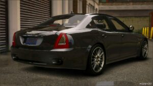 GTA 5 Maserati Vehicle Mod: Nfshp: 2009 Maserati Quattroporte Sport GT S Add-On | Template (Featured)