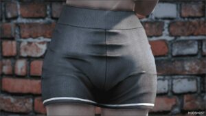 GTA 5 Player Mod: High Waisted Shorts for MP Female (Featured)