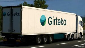 ETS2 Krone Mod: Skin Girteka Krone Cool Liner 24 10 2024 1.53 (Image #3)