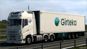 ETS2 Krone Mod: Skin Girteka Krone Cool Liner 24 10 2024 1.53 (Image #4)