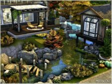 Sims 4 House Mod: The Autumn Cabin (Image #4)