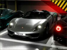 BeamNG Porsche Car Mod: 💎 ᴠɪᴘ Porsche 918 🏎️✨ 0.33 (Image #2)