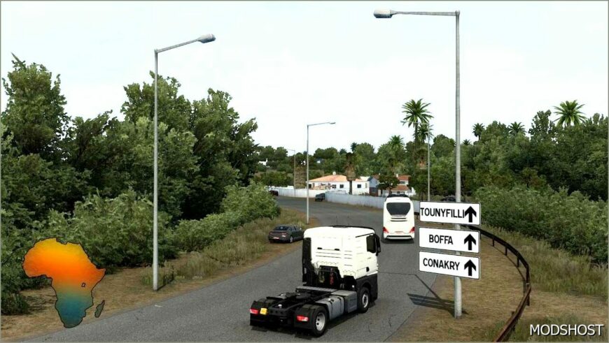 ETS2 Map Mod: Heart of Africa V0.15 1.52 (Featured)