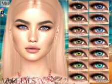 Sims 4 Mod: Azure Eyes N226 (Featured)