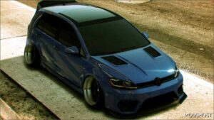 GTA 5 Volkswagen Vehicle Mod: Golf 8R (Image #2)