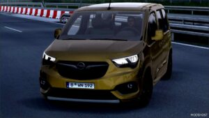 ETS2 Opel Car Mod: Combo 2023 V1.3 1.52 (Featured)