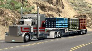 ATS Trailer Mod: Wade 53FT Stepdeck V1.0.3 1.52 (Image #2)