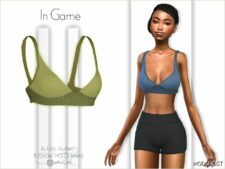 Sims 4 Female Clothes Mod: Alessandra TOP – ACN 511 (Image #2)