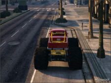 GTA 5 Vehicle Mod: 1970S Hillman Hunter (Peykan) Monster Truck (Image #5)