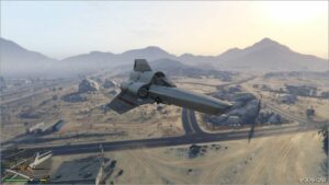 GTA 5 Aircraft Mod: Battlestar Galactica – Viper Add-On V1.1 (Image #2)