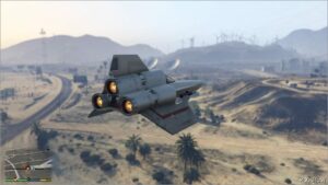 GTA 5 Aircraft Mod: Battlestar Galactica – Viper Add-On V1.1 (Image #3)