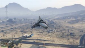 GTA 5 Aircraft Mod: Battlestar Galactica – Viper Add-On V1.1 (Image #4)