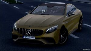 ETS2 Mercedes-Benz Car Mod: AMG S63 Coupe 2021 V2.6 1.52 (Featured)