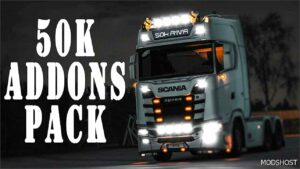 ETS2 Part Mod: 50K Addons Pack 1.52 (Featured)