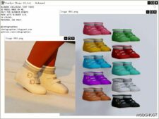 Sims 4 Male Mod: Evelyn Shoes V2 (Image #2)