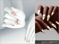 Sims 4 Female Accessory Mod: Renata Nails (Featured)